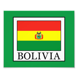 Bolivien Fotodruck
