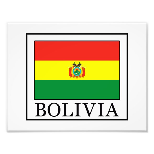 Bolivien Fotodruck (Vorne)