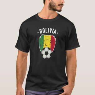Bolivien Fußball Bolivien Flaggenfußball Boliviani T-Shirt