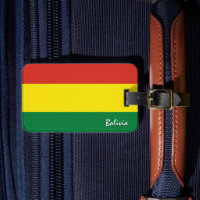 Bolivien Gepäckmarken, patriotische bolivianische