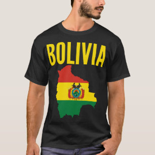 Bolivien-Karten-Nations-T - Shirt