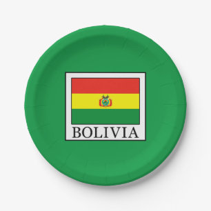 Bolivien Pappteller