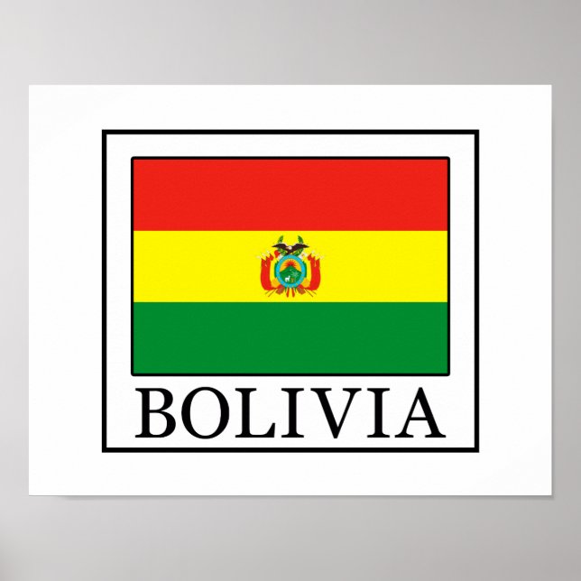 Bolivien Poster (Vorne)