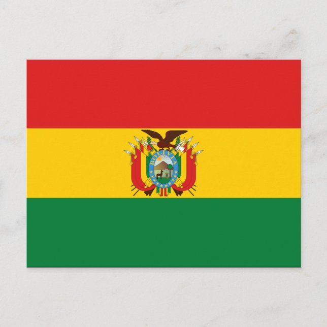 Bolivien Postkarte (Vorderseite)