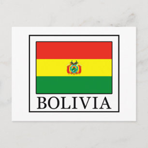 Bolivien Postkarte