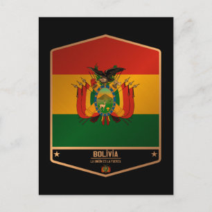 Bolivien Postkarte