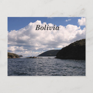 Bolivien Postkarte