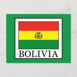 Bolivien Postkarte