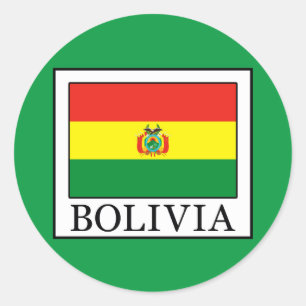 Bolivien Runder Aufkleber
