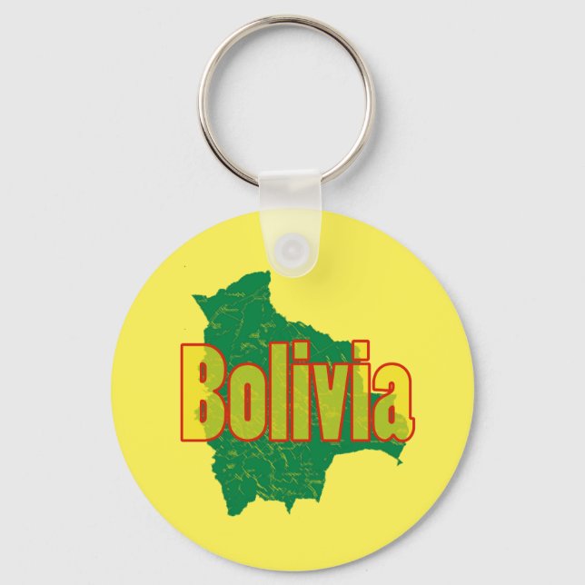 Bolivien Schlüsselanhänger (Vorderseite)