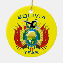 Bolivien Souvenir Weihnachtsfeier Keramik Ornament