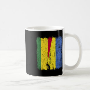 Bolivien Ukraine Halbflagge Bolivianisch Ukrainisc Kaffeetasse