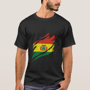 Bolivien Vintage Bolivianischer Stolz Bolivianisch T-Shirt
