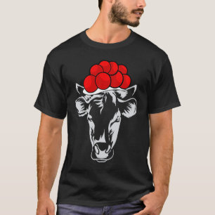 Bollenhut Kuh Zuhause Schwarzwald Rindfleisch T-Shirt