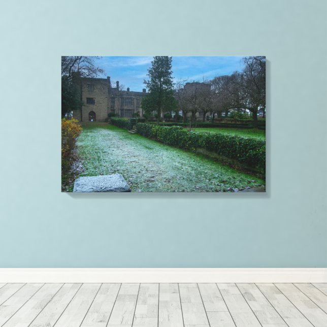 Bolling Hall, Bradford Leinwanddruck (Insitu (Holzboden))