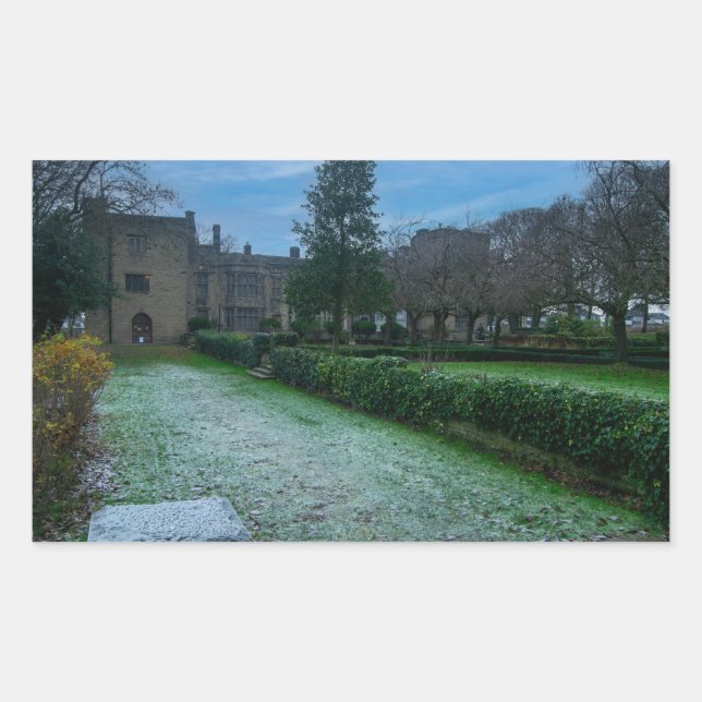 Bolling Hall, Bradford Rechteckiger Aufkleber (Vorderseite)