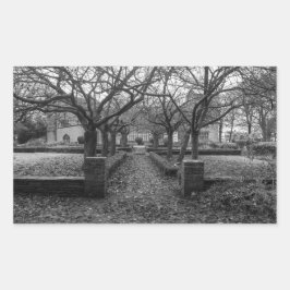 Bolling Hall Grounds, Bradford Rechteckiger Aufkleber