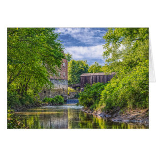 Bollinger Mill und Burfordville Covered Bridge