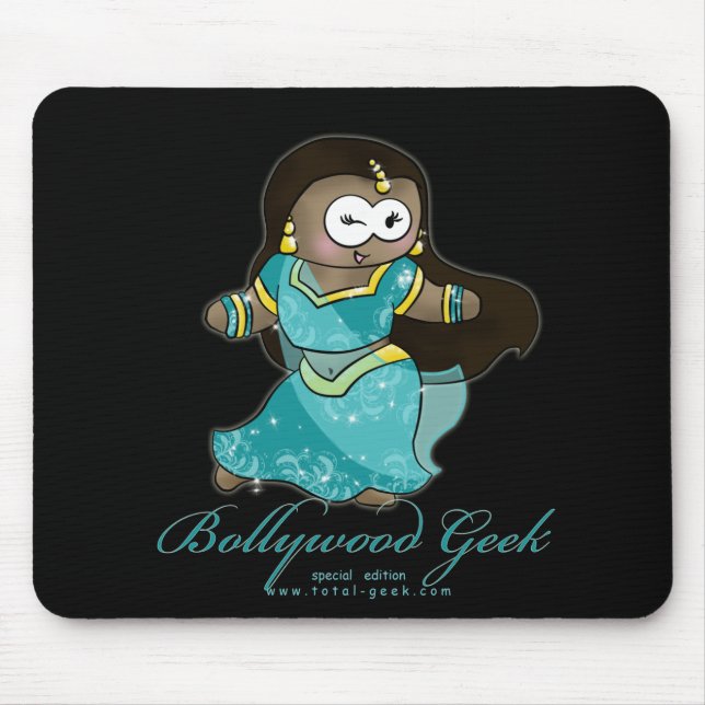 bollywood Aussenseiter für schwarze Kopie, Mousepad (Vorne)