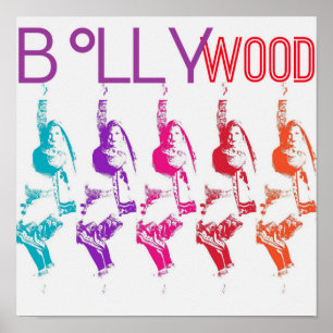 Bollywood Vibrance Plakat mit Samira