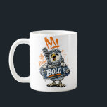 Bolo Graffiti Bird Mug Kaffeetasse<br><div class="desc">Add a bold urban vibe to your daily coffee with this Bolo Graffiti Bird Mug. Featuring a fun and energetic cartoon bird character with street-art style details, this design brings a unique mix of humor, creativity, and graffiti attitude. The playful character Bolo stands out with vibrant urban elements, a crown...</div>