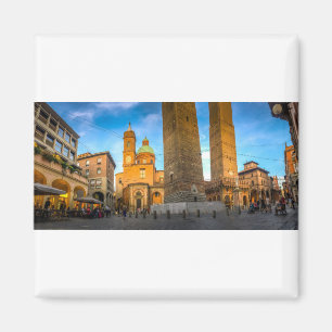 Bologna, Italien Die zwei Türme Magnet