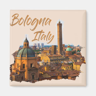 Bologna Italien: Historisches Zentrum Magnet