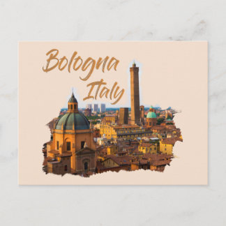 Bologna Italien: Historisches Zentrum Postkarte