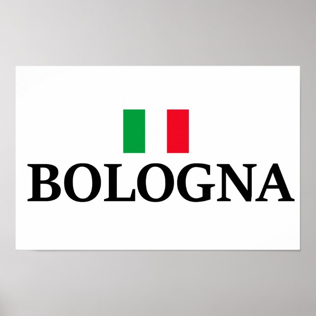 Bologna Italien, I Liebe Bologna Poster (Vorne)