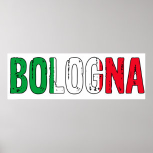 Bologna Italien, I Liebe Bologna Poster