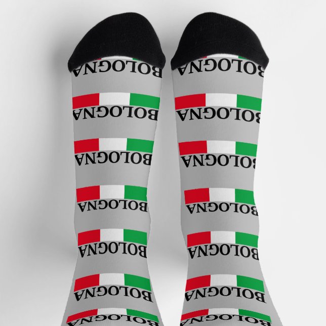 Bologna Italien, I Liebe Bologna Socken (Oben)