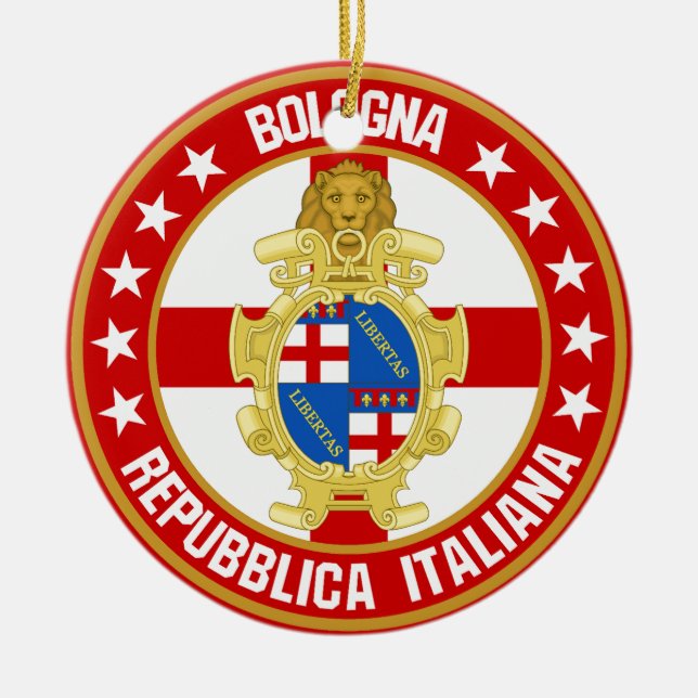 Bologna Keramik Ornament (Vorne)