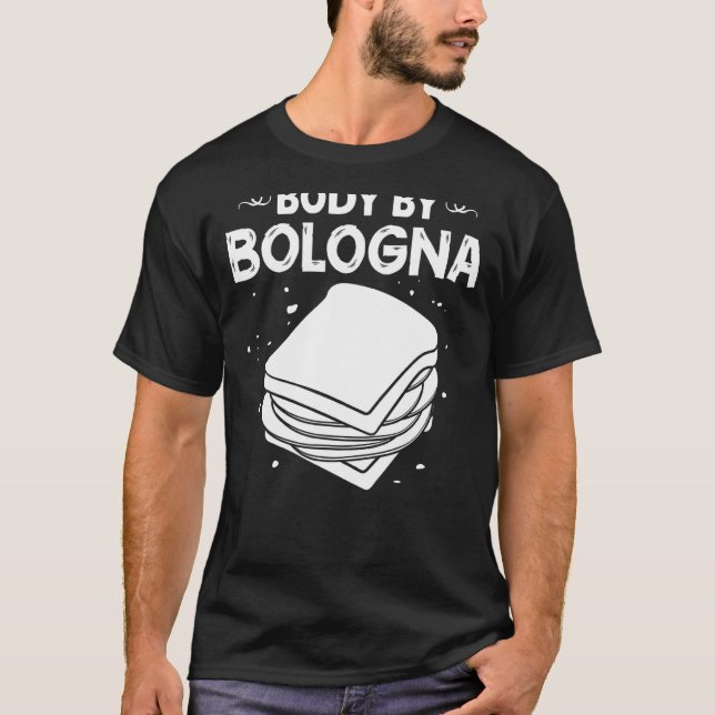 Bologna Meat Italy Sandwich Sausage Baloney Fried T-Shirt (Vorderseite)