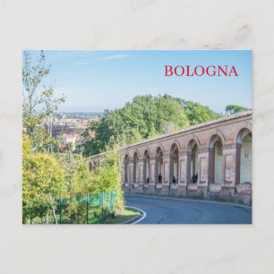 Bologna Portico di San Luca Aussicht Postkarte