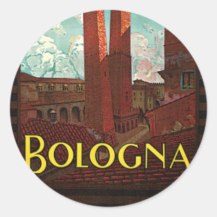Bologna Runder Aufkleber
