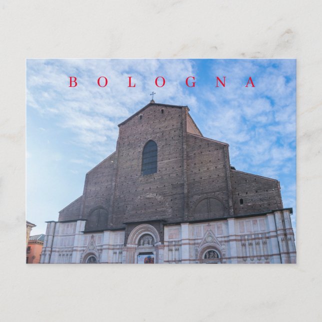 Bologna San Petronio Postkarte (Vorderseite)