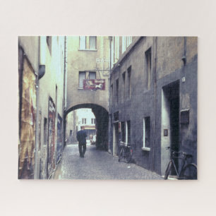 Bologna Streetscape aus den 60er Jahren Puzzle