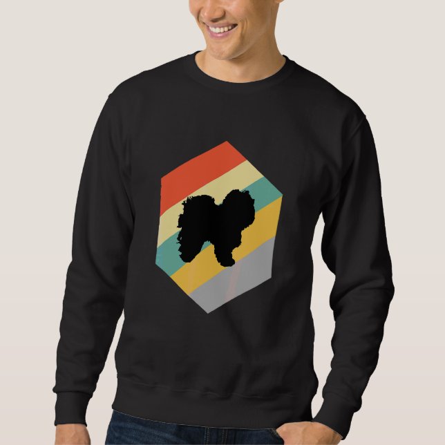 Bologneser Hund Sweatshirt (Vorderseite)