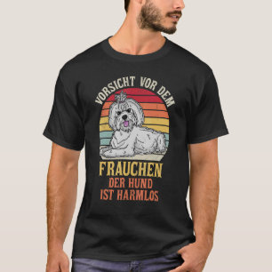 Bolonka Hunde Mama Walk Hunde Redewendungen Züchte T-Shirt