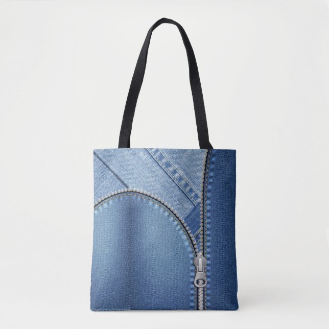 bolsa azul jeans (Vorderseite)