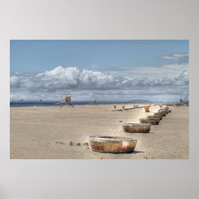 Bolsa Chica Beach Poster (Vorne)