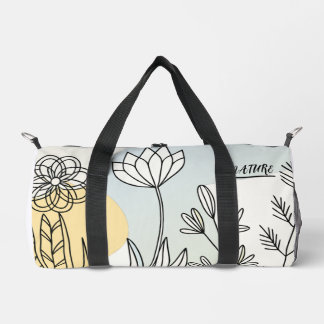 Bolsa de accesorios, naturaleza  duffle bag