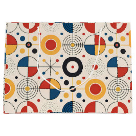 Bolsa de regalo diseño geométrico große geschenktüte