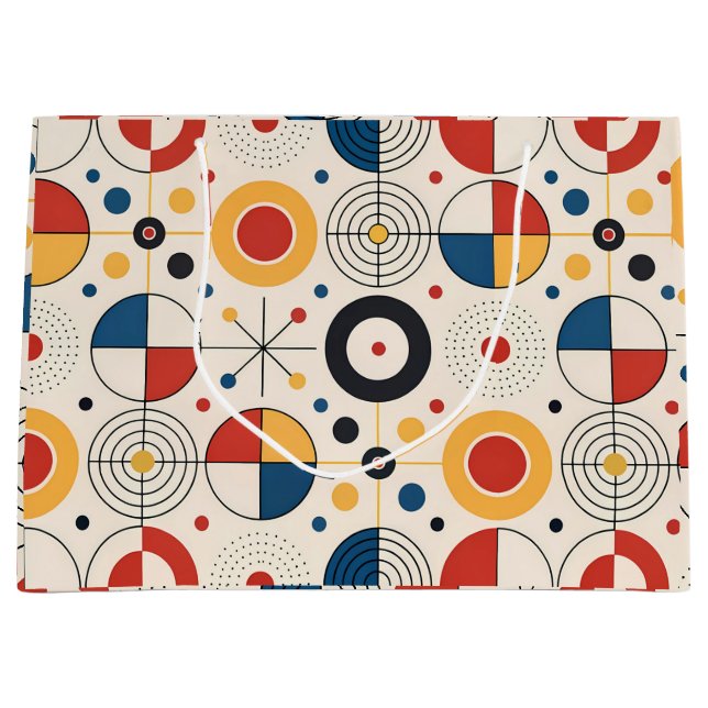 Bolsa de regalo diseño geométrico große geschenktüte (Vorderseite)