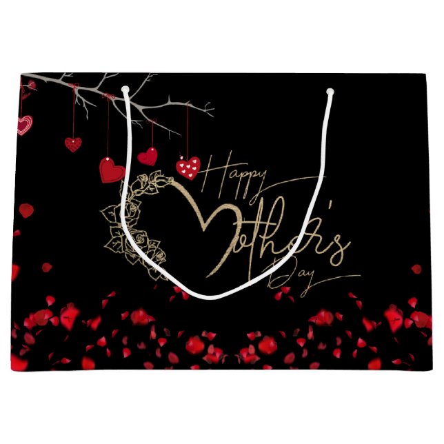 Bolsa de regalo lujosa para día de madre große geschenktüte (Vorderseite)