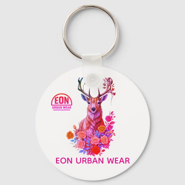 BOLSA DE TELA EDICION CIERVO SCHLÜSSELANHÄNGER (Vorderseite)