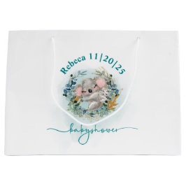 Bolsa para regalo Baby Shower "Baby Koala" Große Geschenktüte