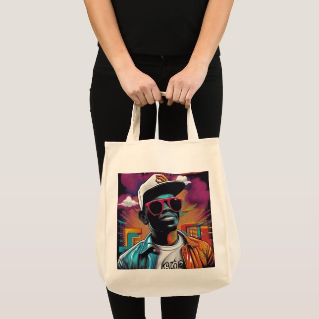 Bolsa - Street graffiti art Hip Hop Tragetasche (Vorderseite (Produkt))