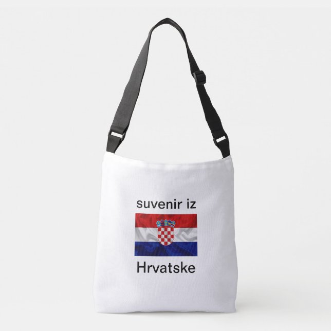 Bolsa suvenir iz Hrvatske Tragetaschen Mit Langen Trägern (Vorderseite)