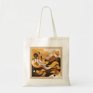 Bolsa Tote Solar Renacer Abstracto Tragetasche